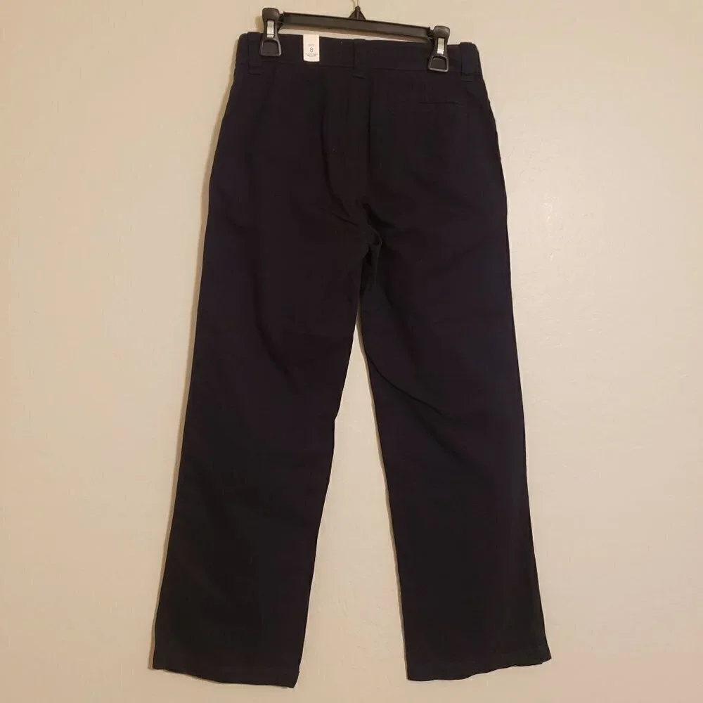 Children's Place boys navy pants Size 8 NWT